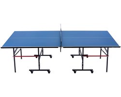VEVOR Pingpongtafel Opvouwbare Tafeltennisspeltafel Indoor Klemnet