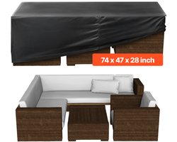 VEVOR Tuinmeubelhoes 420D Waterdicht 188x120x71cm