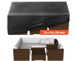 VEVOR Tuinmeubelhoes 420D Waterdicht 188x188x71cm