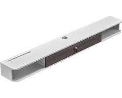 VEVOR TV-meubel met Kabelgat, Hangend TV-meubel, Wandmontage, Wit, 180cm
