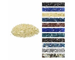 VEVOR Vuurglas 4,5 KG Vuurkorf Glazen Stenen 12,7MM Haardglas Glazen Stenen Goudkleurig
