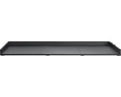 VEVOR was-droogcombinatie werkblad 3-plaat wasmachine 1370x700x69mm zwart