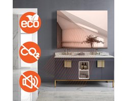 VH Infrarood verwarmde Spiegel  60 x 80 cm - 450 watt - Wandmontage