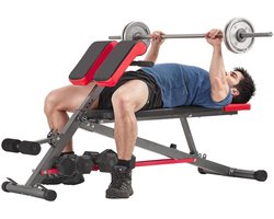 VH Supplies®Bankdrukbank - Halterbank - Fitnessbank