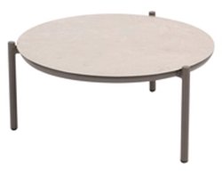 Vic salontafel 73xH35 cm printed ceramic terre Taste 4SO