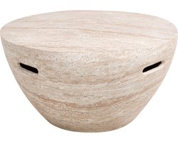 VICARELLO - Salontafel - Beige - Lichtbeton (MgO)