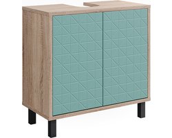 Vicco Agasta Wastafelonderkast – 56.2 x 57.1 cm Mintgroen