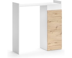 Vicco Alf Wasmachinekast – 99 x 98 cm met 2 laden Wit