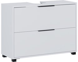 Vicco Alina Wastafelonderkast – 80 x 60 cm met 2 laden Wit