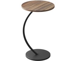 Vicco AlvioSalontafel – 40 x 60 cm Bruin