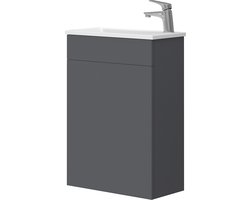 Vicco Amadeo Badkamermeubel set – 2 delen, met wastafel Antraciet