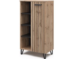 Vicco Amber Dressoir – 35 x 110 cm met 1 deur Bruin