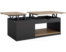 Vicco Avela Salontafel – 55 x 110 cm Zwart