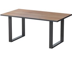Vicco Avido Eettafel – 160 x 90 cm Krachtige eik goud