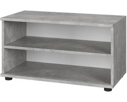 Vicco Berno Woonkamerkast – 70.8 x 38.9 cm met 2 compartimenten Beton