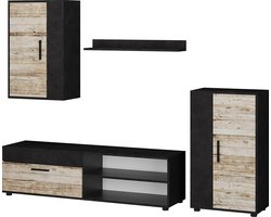 Vicco Berno Woonwand – Set van 4 Beige