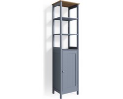 Vicco Bianco Badkamerkast – 40 x 160 cm Grijs