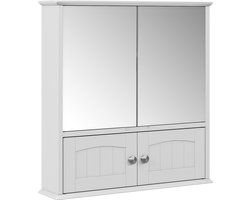 Vicco Bianco Badkamerspiegelkast – 56 x 58 cm Wit