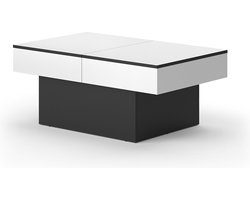 Vicco Boto Salontafel – 95 x 58 cm Uitschuifbaar Zwart