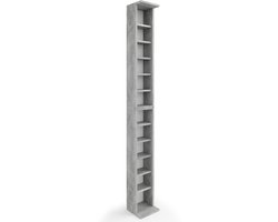 Vicco CD Rek – 21 x 183.6 cm Groot Beton Groot