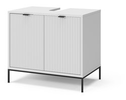Vicco Eliza Wastafelonderkast – 70 x 63 cm met 2 deuren Wit