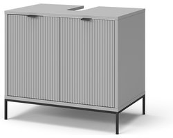 Vicco Eliza Wastafelonderkast – 70 x 63 cm met deuren Grijs