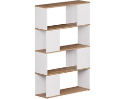 Vicco Eneos Ruimteverdeler – 80 x 124.5 cm Eik wit/goud