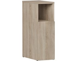 Vicco Enton Nachtkastje – 20 x 59.5 cm met 1 deur Sonoma