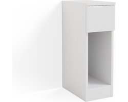 Vicco Enton Nachtkastje – 20 x 59.5 cm Wit