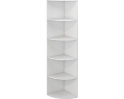 Vicco Fabienne Hoekrek – 40 x 180 cm met 5 vakken Wit