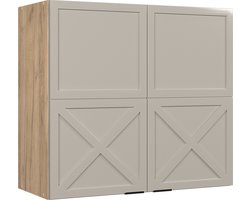 Vicco Fame-Line Wandkast – 80 cm GrijsBeige