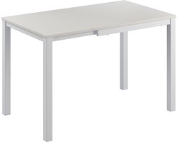 Vicco Granny Eettafel – 120 x 70 cm Uitschuifbaar Wit