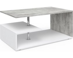 Vicco Guillermo Salontafel – 91 x 52.6 cm Beton/Wit