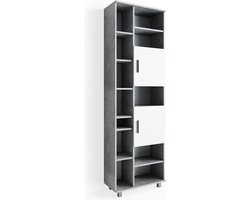 Vicco Ilias Badkamerkast – 60 x 190 cm Beton