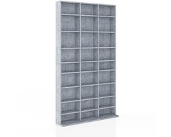 Vicco Jukebox CD Rek – 102 x 178 cm Beton