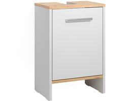 Vicco Karli Wastafelonderkast – 38.2 x 57 cm met de deur Eik wit/goud