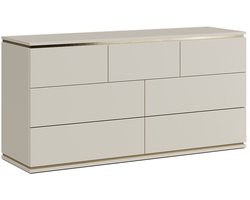 Vicco Linette Dressoir – 139.8 x 70 cm met 7 laden Kasjmier