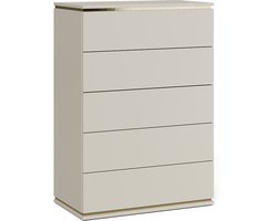 Vicco Linette Dressoir – 76 x 109.1 cm met 5 laden Kasjmier