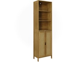 Vicco Liora Badkamerkast – 48 x 170 cm met 2 deuren Bamboe