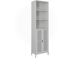 Vicco Liora Badkamerkast – 48 x 170 cm met 2 deuren Wit
