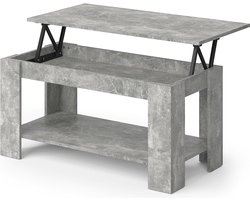 Vicco Lorenz Salontafel – 100 x 50 cm met liftfunctie Beton