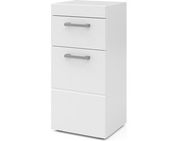 Vicco Luna Halfhoge kast – 37 x 79 cm Wit