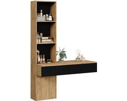 Vicco Melora Kaptafel – 100 cm Eiken/zwart