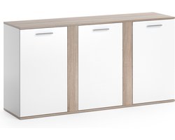 Vicco Novelli Ladekast – 40 x 80 cm met deuren Sonoma