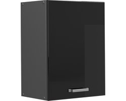 Vicco R-Line Hangkast – 45 cm Zwart hoogglans