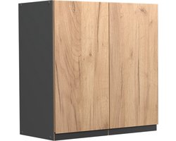 Vicco R-Line Hangkast – 60 cm J-vorm Krachtige eik goud
