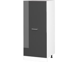 Vicco R-Line Hoge kast – 60 cm Antraciet Hoogglans