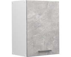 Vicco R-Line Universele hangkast – 45 cm met deur Beton