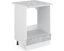 Vicco R-Line Universele onderkast – 60 cm met grote nis, met werkblad Beton