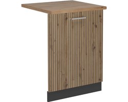 Vicco R-Line Vaatwasserfrontpaneel – 60 cm, WB Eik Artisanaal eiken